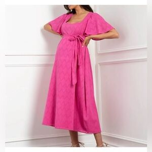 Cotton Maternity/Nursing Dress